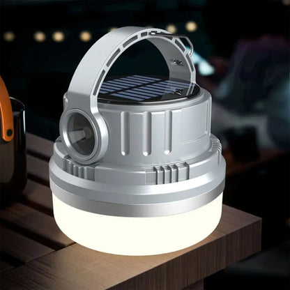 M10 Solar Tent Light With Portable Power Supply Handheld Camping Light Outdoor Vintage Mood Lights