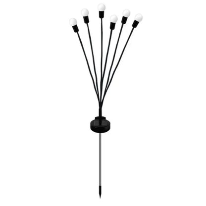 2sets Solar Firefly Lights Christmas Outdoor Garden Waterproof Lawn Lights, 6 Head Warm Light, 6 Head Color Light, 8 Head Warm Light, 8 Head Color Light, 10 Head Warm Light, 10 Head Color Light