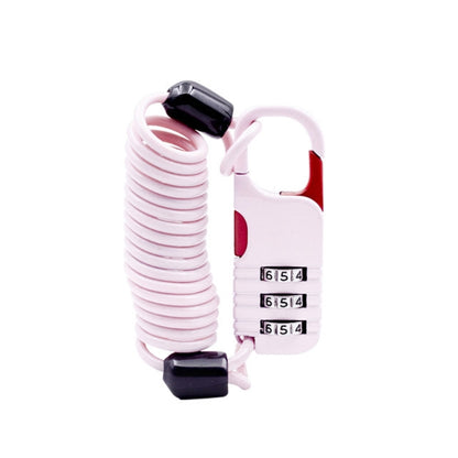Helmet Anti Theft Password Lock Motorcycle Car Basket Soft Lock