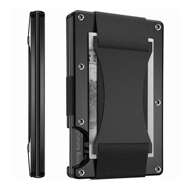Credit Card Holder Wallets RFID Blocking Slim Metal Card Clip, Black, Grey, Royal Blue, Army Green, Dark Green, Coffee, Fluorescent Green, Carbon Fiber Pattern, Real Carbon Fiber (Light), Real Carbon Fiber (Matte), Red, Blue, Orange, Rainbow�����������...