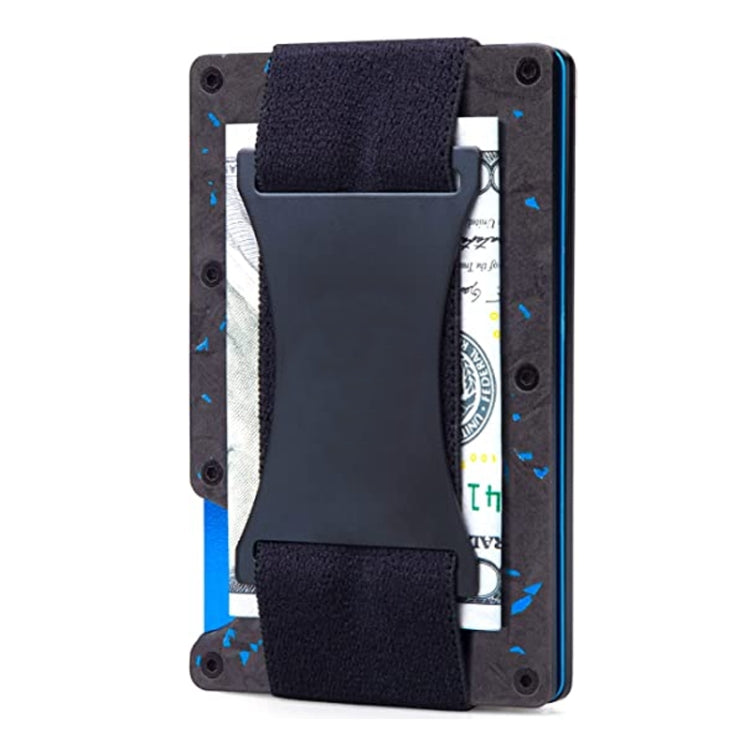 Credit Card Holder Wallets RFID Blocking Slim Metal Card Clip, Black, Grey, Royal Blue, Army Green, Dark Green, Coffee, Fluorescent Green, Carbon Fiber Pattern, Real Carbon Fiber (Light), Real Carbon Fiber (Matte), Red, Blue, Orange, Rainbow�����������...