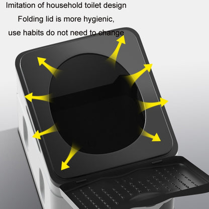 Car Folding Portable Toilet Outdoor Emergency Mobile Toilet