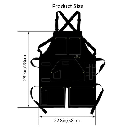 ملابس عمل من القماش الثقيل من كرافتسمان أبريل