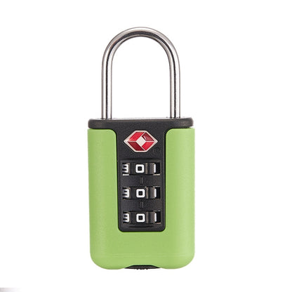 TSA Customs Code Lock Travel Luggage Lock Mini Contrast Color Design Combination Padlock