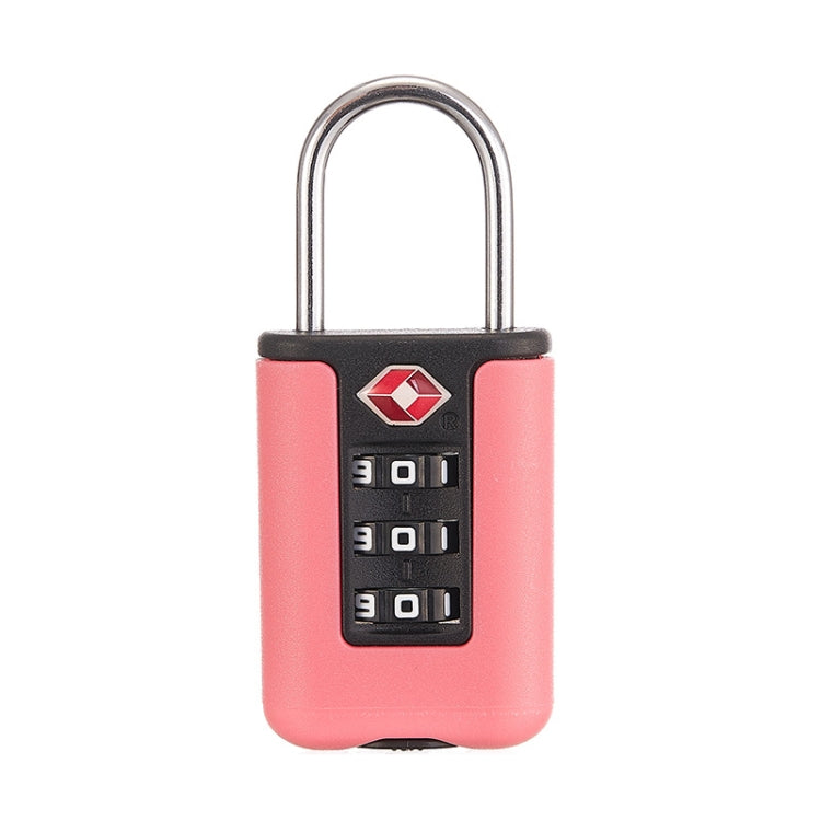 TSA Customs Code Lock Travel Luggage Lock Mini Contrast Color Design Combination Padlock