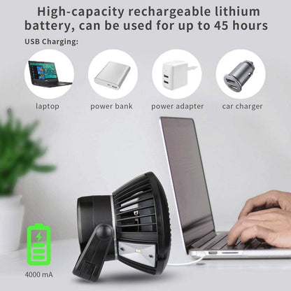 Solar Camping Lamp Fan Multifunctional LED Light Emergency Light Mosquito Repellent Lamp