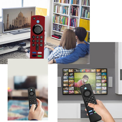 2pcs Remote Control Case For Amazon Fire TV Stick 2021 ALEXA 3rd Gen With Airtag Holder