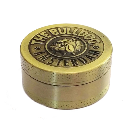 50mm  Bulldog Grinder Tobacco Herb Zinc Alloy Grinders, 3 -layer Bronze, 3-layer Ancient Silver, 4 -layer Bronze, 4 -layer Ancient Silver