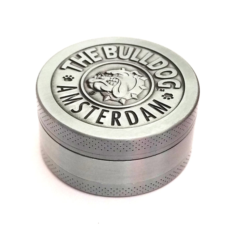 50mm  Bulldog Grinder Tobacco Herb Zinc Alloy Grinders, 3 -layer Bronze, 3-layer Ancient Silver, 4 -layer Bronze, 4 -layer Ancient Silver