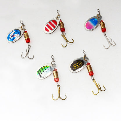 Roadrunner False Bait Sequins Lure Set, Color Random Delivery