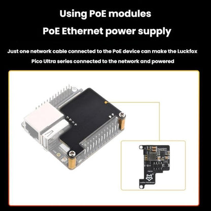 Luckfox Pico Ultra RV1106G3 1TOPS Mini Linux Development Board Integrated Processor Without Wi-Fi / With PoE