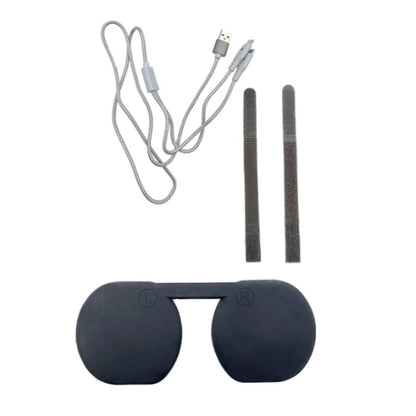 iplay for PSVR2 TYPE-C Charging Cable + Glasses Cover + Cable Tie Set