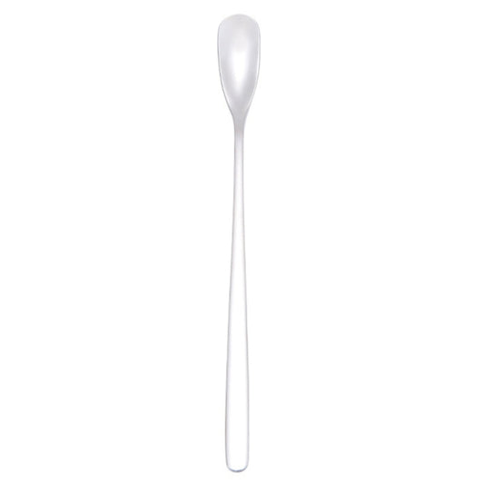 15cm 304 Stainless Steel Spoon Coffee Square Head Spoon Long Handle Mixing Spoon, Stainless Steel Color, Titanium Gold, Rose Gold, Titanium Black, Blue, Purple