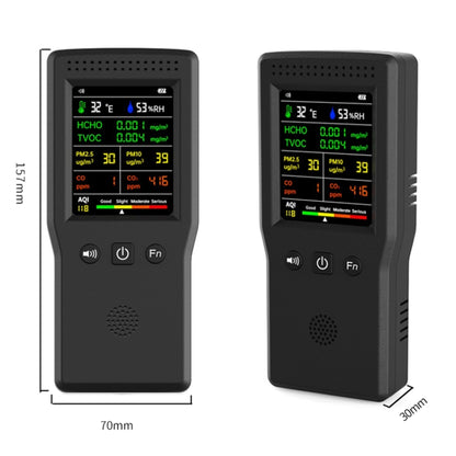 9 In 1 Air Quality Detector Handheld High Precision Formaldehyde Detector