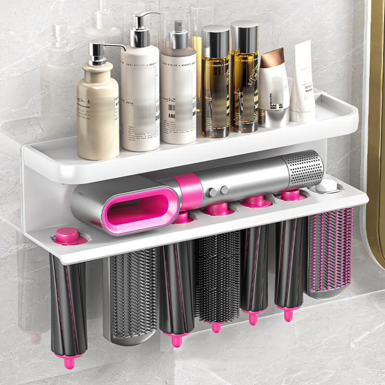 For Dyson Airwrap Wall-Mounted Shelf Storage Rack