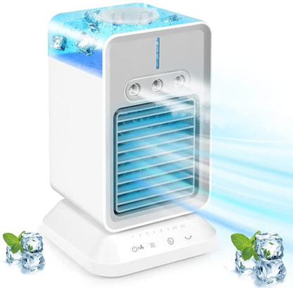 USB Mini Desktop Spray Humidification Cooling Fan Home Air Conditioner Fan Cooler