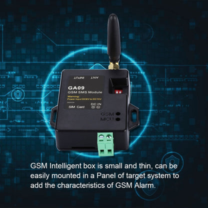 GA09 Mini 8 CH Home Security Wireless GSM SMS Alarm Module