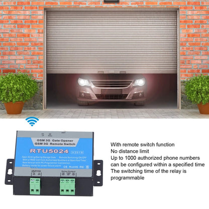 RTU5024 V2019 2G GSM Gate Opener Battery Inside for Power Failure Alert