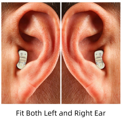 AN127 Invisible In-Ear Hearing Aid Sound Amplifier For The Elderly And Hearing Impaired, Blue Left Ear, Red Right Ear), Black Left Ear, Black Right Ear, Skin Color Left Ear, Skin Color Right Ear