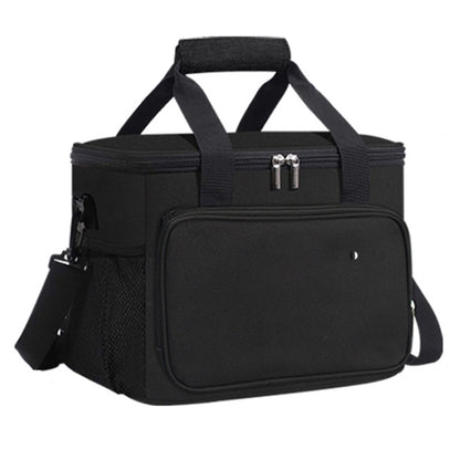 15L Waterproof Oxford Cloth Picnic Bag Outdoor Ice Pack Thickened Portable Insulation Bag, 15L Black, 15L Grey