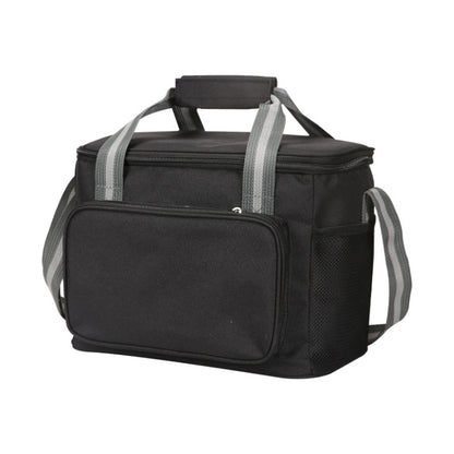 24L Waterproof Oxford Cloth Picnic Bag Outdoor Ice Pack Thickened Portable Insulation Bag, 24L Black, 24L Grey, 24L Navy, 24L Wine Red