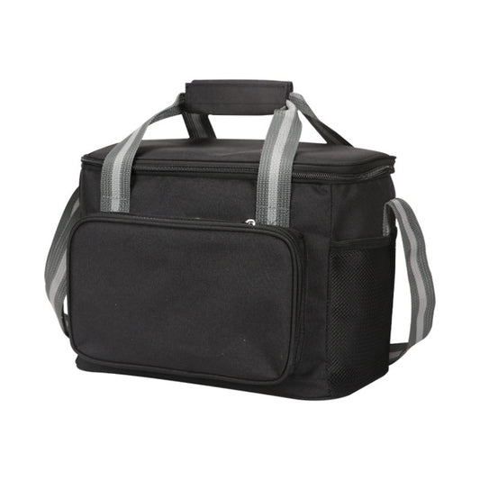 24L Waterproof Oxford Cloth Picnic Bag Outdoor Ice Pack Thickened Portable Insulation Bag, 24L Black, 24L Grey, 24L Navy, 24L Wine Red