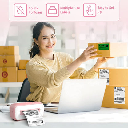 Phomemo PM246S Address Label Printer Thermal Paper Express E-Manifest Printer