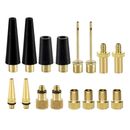 SV/AV/DV Bicycle Valve Adapter Set Bike Ball Pump Accessories