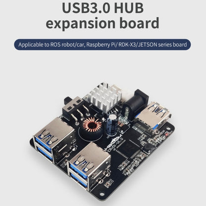 Yahboom USB3.0 HUB Expansion Board ROS Robot Expansion Dock