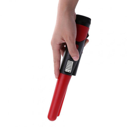 Handheld Metal Detector LCD Display Gold Treasure Hunter with Flashlight