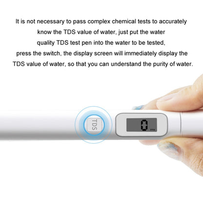 TDS Water Quality Test Pen High-Precision Drinking Tap Water Detector