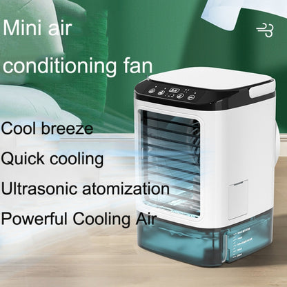 Desktop Mini Cold Air Fan Home Humidifier Dual Spray Air Conditioning Fan