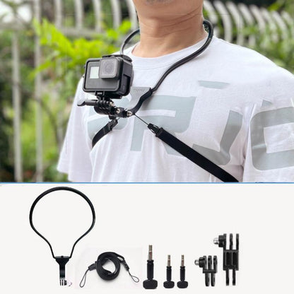 TUYU Camera Neck Holder Mobile Phone Chest Strap Mount  For Video Shooting//POV