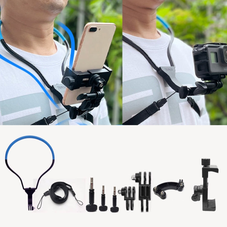 TUYU Camera Neck Holder Mobile Phone Chest Strap Mount  For Video Shooting//POV
