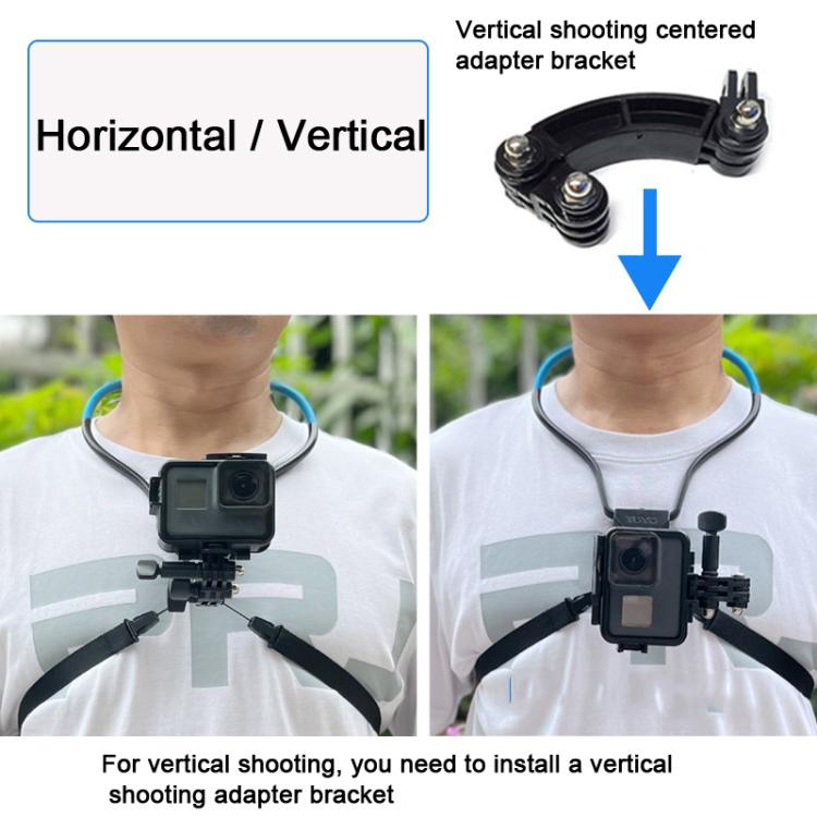 TUYU Camera Neck Holder Mobile Phone Chest Strap Mount  For Video Shooting//POV