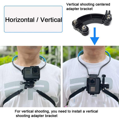 TUYU Camera Neck Holder Mobile Phone Chest Strap Mount  For Video Shooting//POV