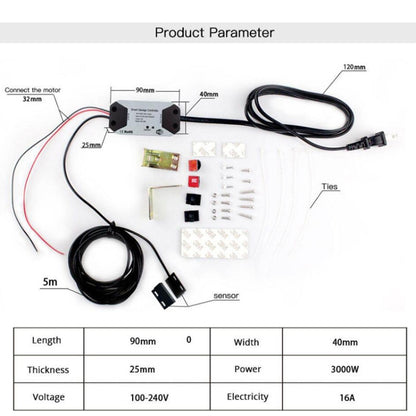 Tuya APP Remote Control WIFI Smart Garage Door Controller