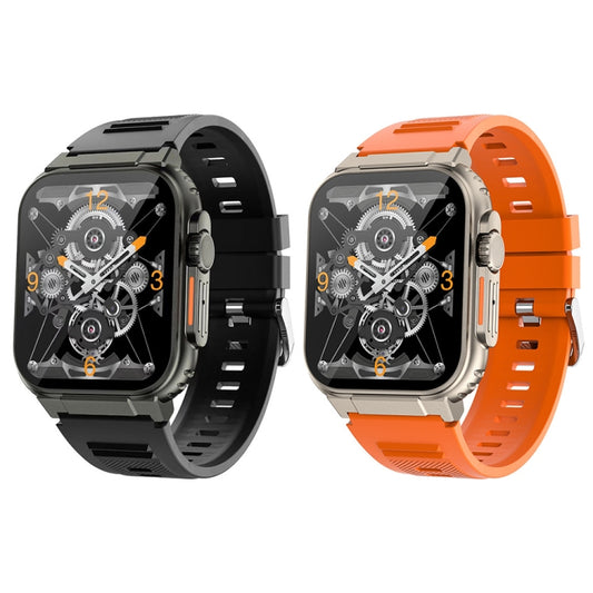 A70 1.96 Inch Health Monitoring Multifunctional IP68 Waterproof Bluetooth Call Smart Watch