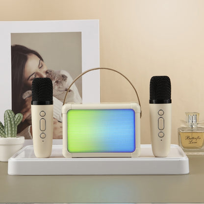 Portable RGB Lighting Effect Bluetooth Speaker Home Mini Karaoke Audio