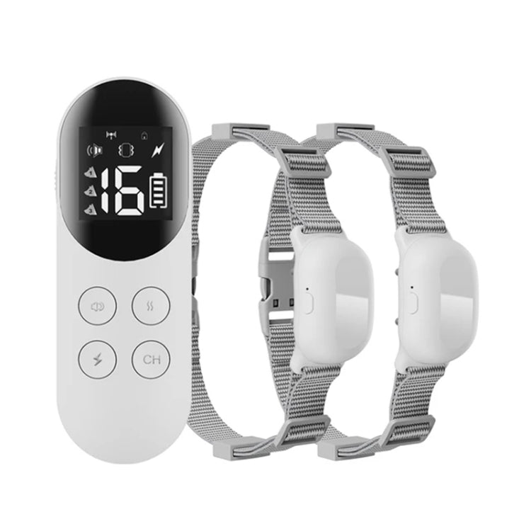 Smart Waterproof Shock Collar For Pets Remote Control Dog Training Device, For-One-Dog, For-Two-Dog