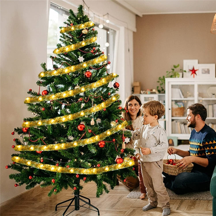 LED Christmas Tree Decoration Bronzing Ribbon Lights, 1m 10LEDs-Button Battery, 2m 20LEDs-Button Battery, 3m 30LEDs, 4m 40LEDs, 5m 50LEDs, 5m 50LEDs-USB, 5m 50LEDs with Flash, 5m 50LEDs USB+Remote, 5m 50LEDs 8-function+Remote, 10m 100LEDs with Flash���...