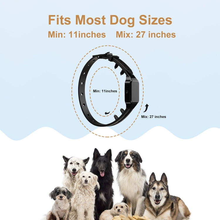 Pet Wrap-around Electric Shock Column Powerful Electronic Training Collar, Receiver + Remote, Only Receiver