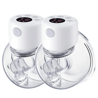 S12 Double Electric Wearable Breast Pump With 2 Modes & 9 Levels Suction Adjustable, S12 Double