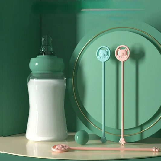 Cartoon Stirring Stick Extended Temperature-sensitive Color-changing Milk Powder Mixing Rod