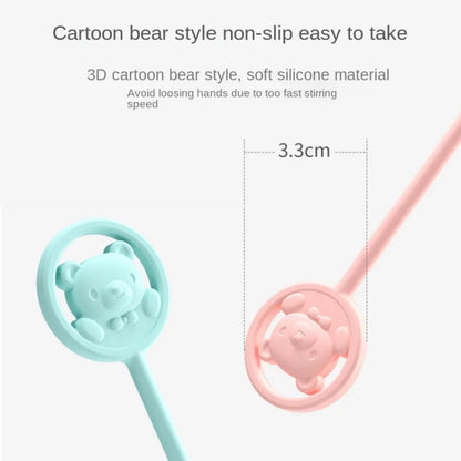 Cartoon Stirring Stick Extended Temperature-sensitive Color-changing Milk Powder Mixing Rod