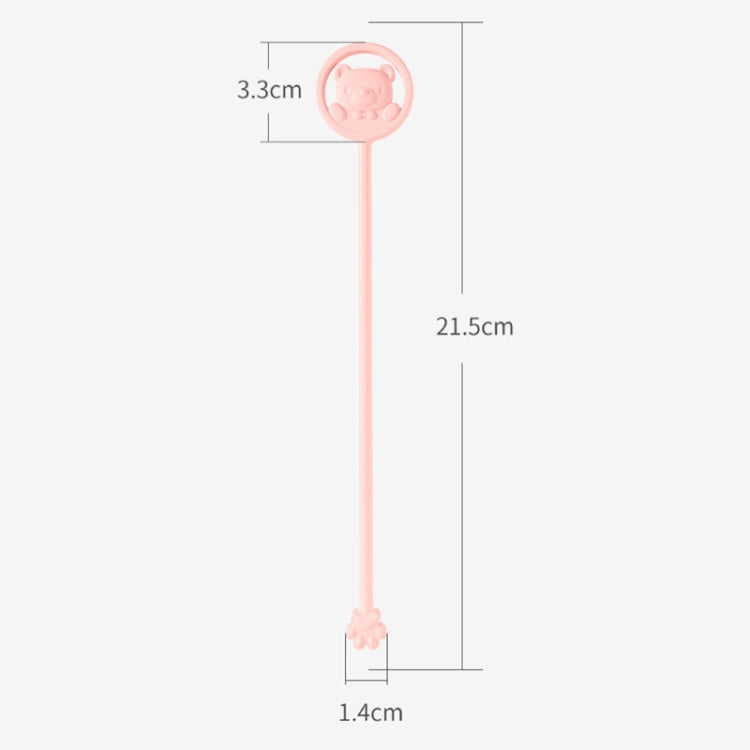 Cartoon Stirring Stick Extended Temperature-sensitive Color-changing Milk Powder Mixing Rod
