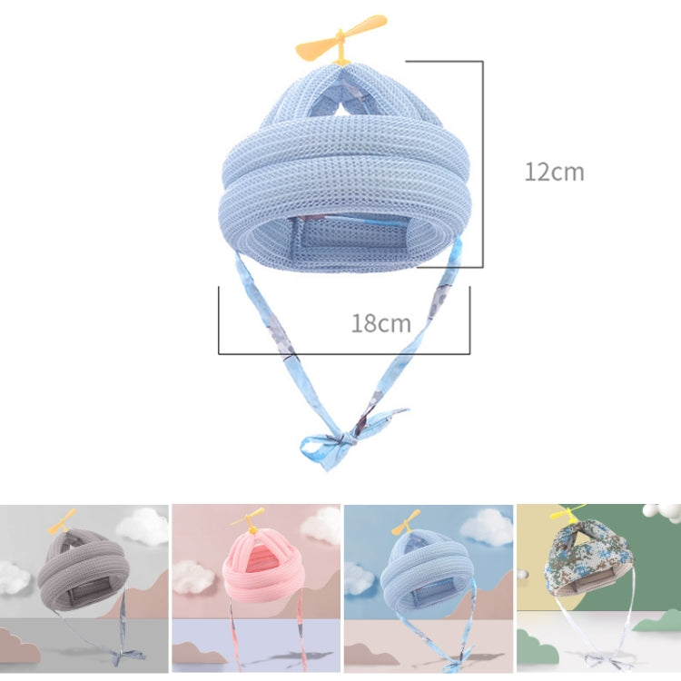 Bamboo Dragonfly Baby Toddler Anti-fall Pillow Protection Pad, Gray, Pink, Blue
