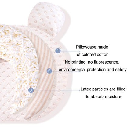 0-1 Year Old Baby Pillow Anti-Head Deflection Shaped Children Pillow, Love Silk Floss Filling, Bear Silk Floss Filling, Pentagon Silk Floss Filling, Love Latex Filling, Bear Latex Filling, Pentagon Latex Filling