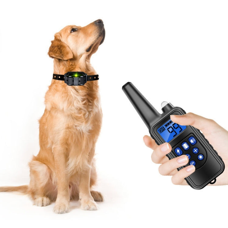 800m Remote Control Stop Barker Dog Trainer Smart Anti-Disturbance Vibration Collar, With 1 Collar, With 2 Collars, With 3 Collars