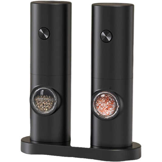 Electric Automatic Salt and Pepper Grinder Set Battery Powered, A2  KYMQ-14-BS, B2 KYMQ-16B-BS